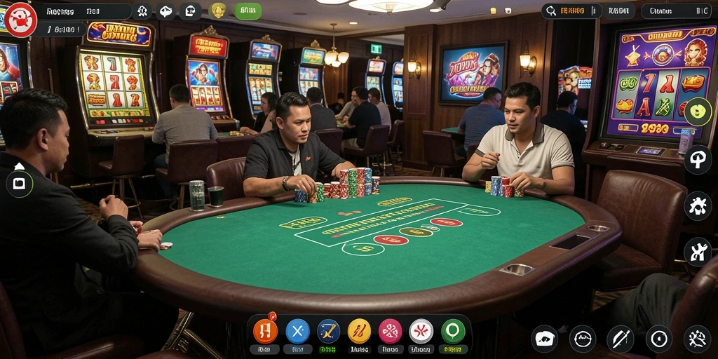 Tampilan grafis yang menakjubkan dari dunia dalam game.