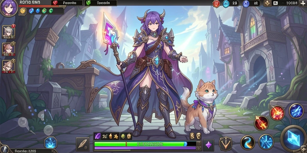 Cuplikan gameplay saat menghadapi tantangan seru.