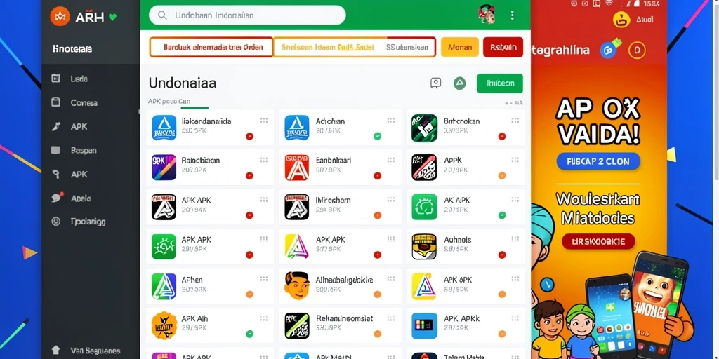 Pemandangan menakjubkan dari dunia virtual.