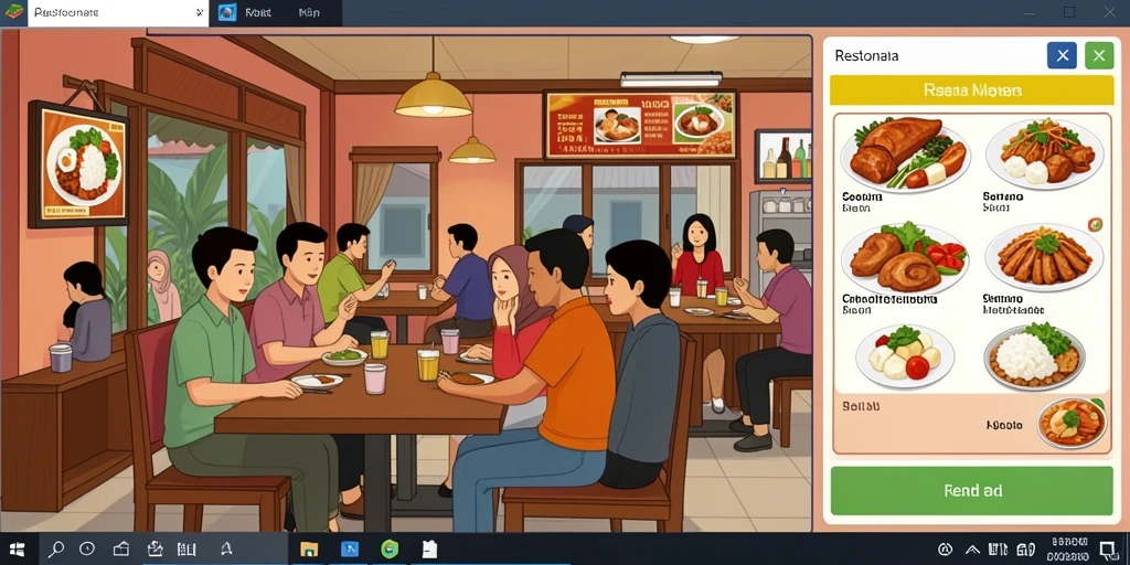 Momen seru dalam permainan saat menyelesaikan tantangan.
