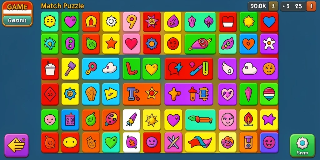 Screen game dalam aksi pertempuran seru.