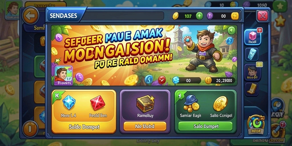 Komunitas aktif yang mendukung interaksi antar pemain.